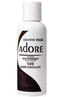 Adore Semi Permanent Hair Color (4 oz)- #109 Dark Chocolate - KYROCHE BEAUTY SUPPLIES