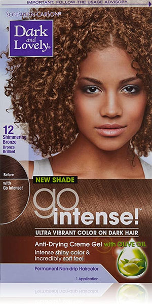 Dark and Lovely Go Intense Hair color
