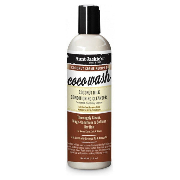 AUNT JACKIE`S Coco Wash – Coconut Milk Conditioning Cleanser