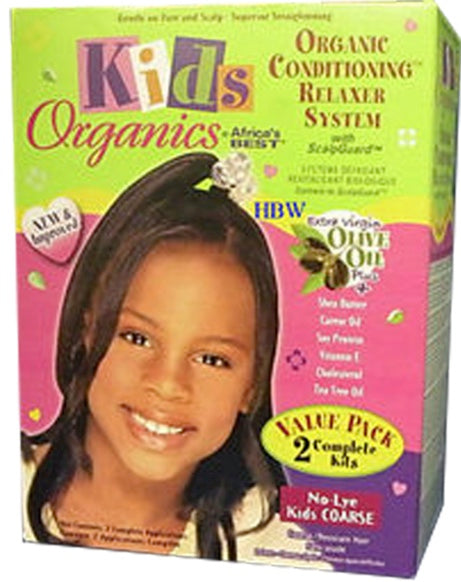 Africa's Best Kids Originals Natural Conditioning Relaxer System Coarse