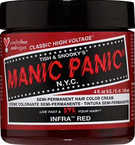 Manic Panic High Voltage classic cream Formula Infra Red, 4OZ