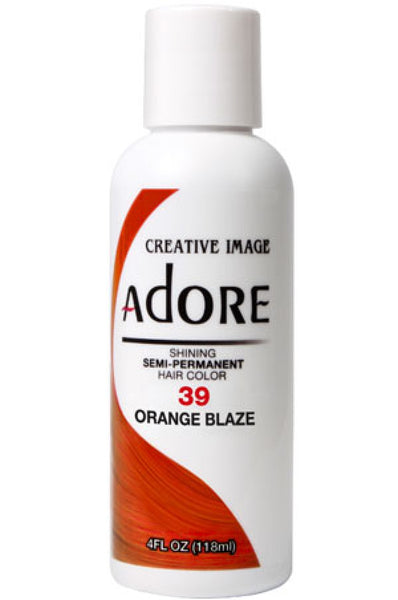 Adore Semi Permanent Hair Color (4 oz)- #39-Orange Blaze