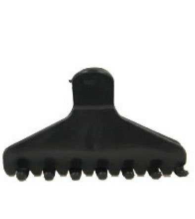 BUTTERFLY CLAMP (M. ROUND TEETH) BLACK