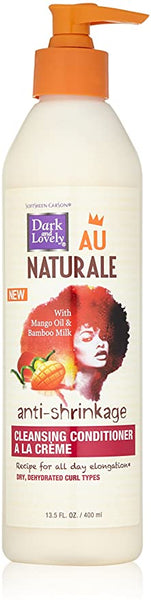 DARK AND LOVELY AU NATURALE ANTI SHRINKAGE CLEANSING CONDITIONER A LA CREME