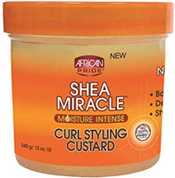 African Pride Shea Butter Miracle Curl Styling Custard