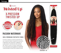 XPRESSION  - TWISTED UP PASSION WATERWAVE II 22"