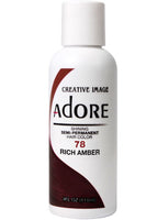 Adore Semi Permanent Hair Color (4 oz)- #78 Rich Amber