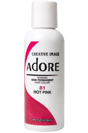 Adore Semi Permanent Hair Color (4 oz)- #81 Hot Pink