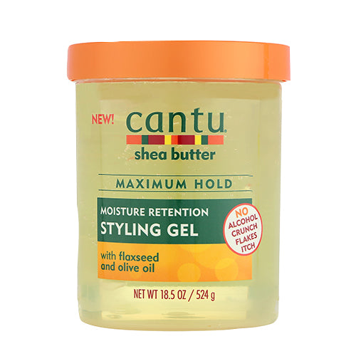 CANTU FLAXSEED AND OLIVE OIL  STYLING GEL (18.05 Oz)