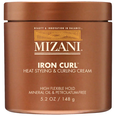 MIZANI Iron Curl Heat Styling & Curling Cream, 5.2 Oz