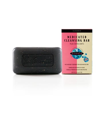 Clear Essence Platinum Line Extra Strength Medicated Cleansing Bar plus Exfoliants