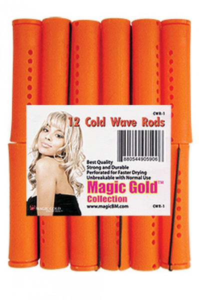 Magic Gold Cold Wave Rods [Jumbo 13/16" Tangerin] #CWR-1