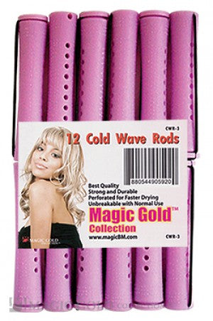 Magic Gold Cold Wave Rods Long 11/16" Orchid #CWR-3