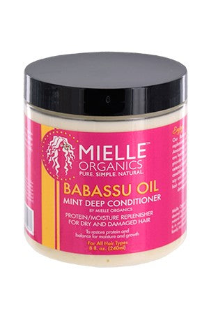Mielle Organics Babassu Oil Mint Deep Conditioner (8oz)