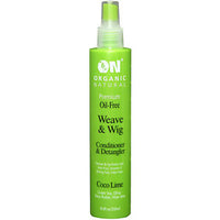 ON NATURAL WEAVE AND WIG CONDITIONER AND DETANGLER