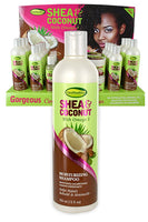 Sof 'N Free Gro healthy Shea  and Coconut Moisturize Shampoo 12Oz