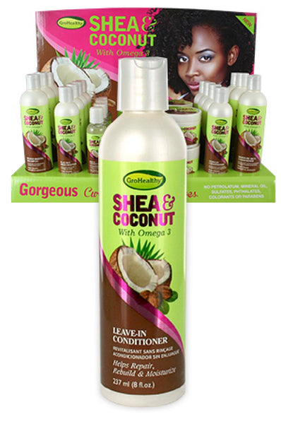 Soft 'N Free Gro healthy Shea and Coconut Leave in conditioner (8oz)